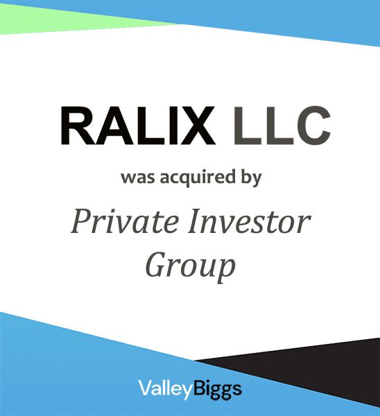 rallix: middle market company sold through ValleyBiggs