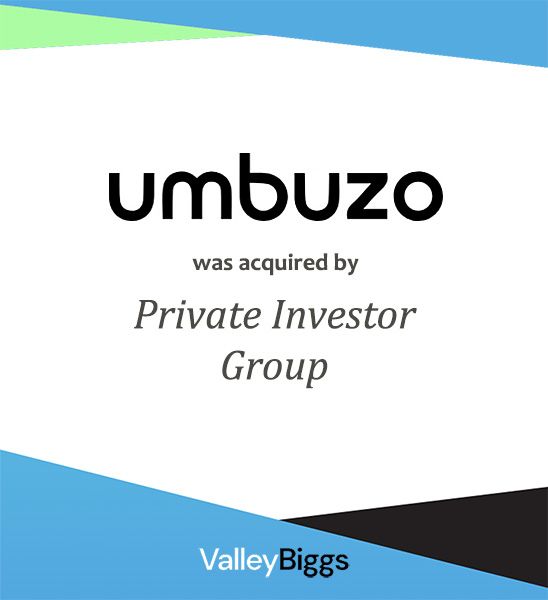 Umbuzo : middle market company sold through ValleyBiggs