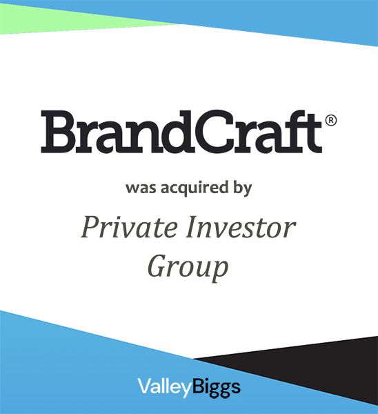 mid market company sold through ValleyBiggs