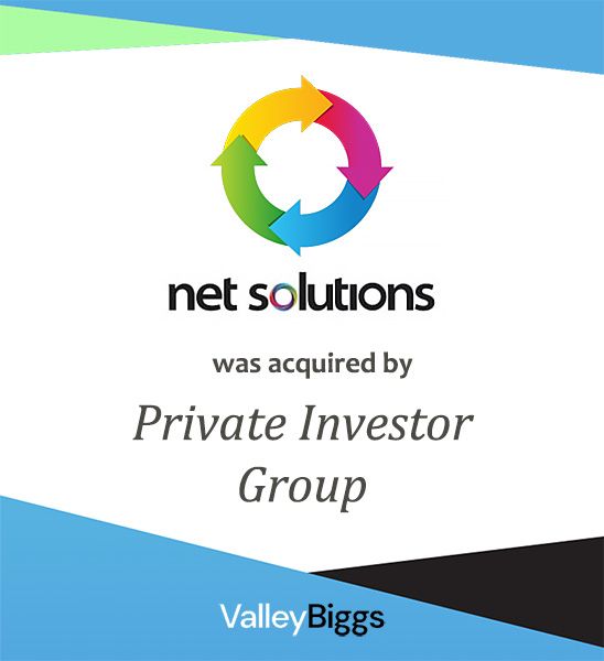net solutions: middle market company sold through ValleyBiggs