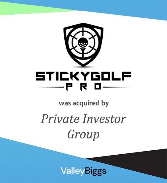 stickygolf: middle market company sold through ValleyBiggs